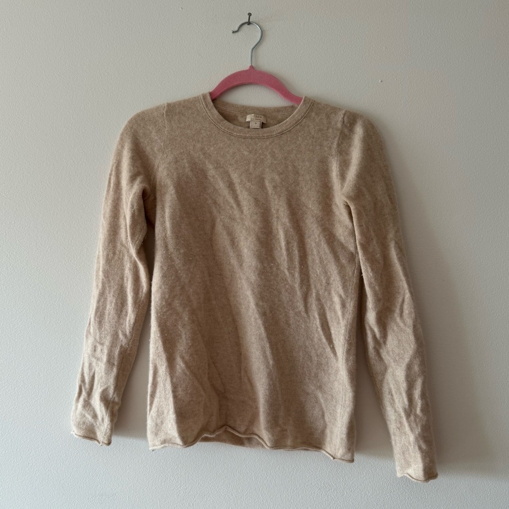Oatmeal Cashmere Sweater